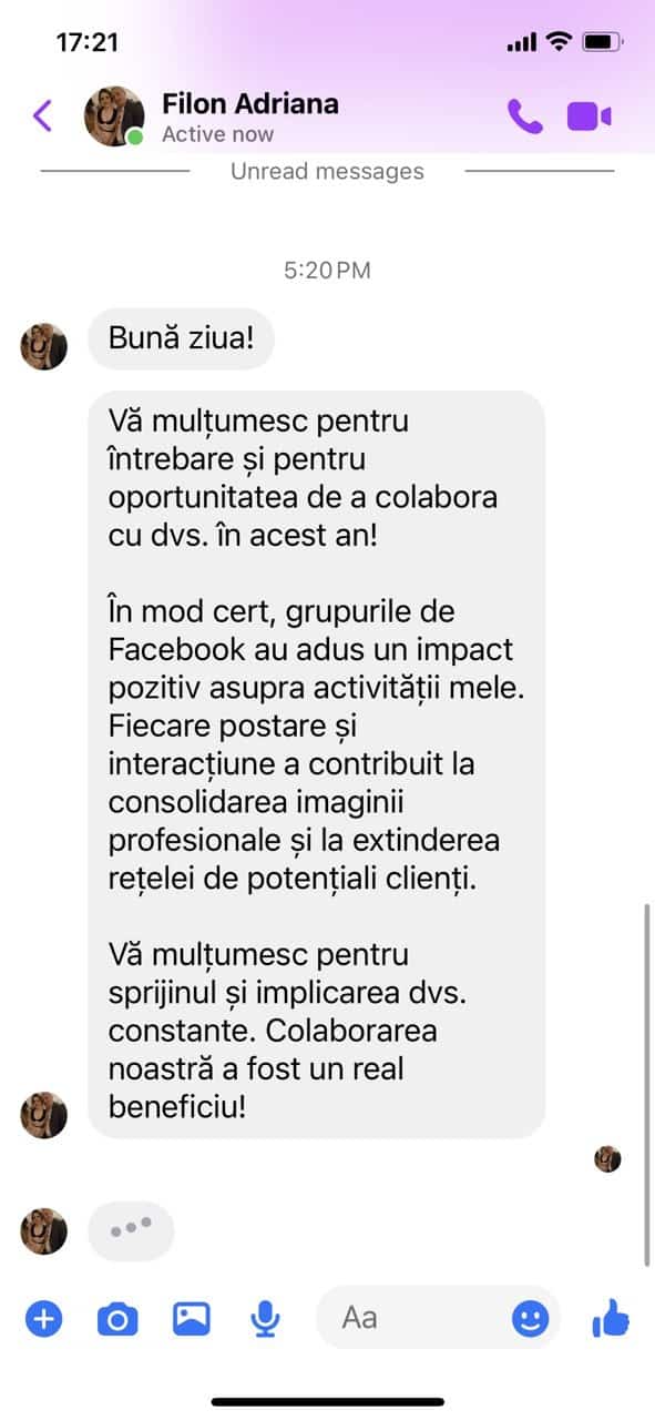 Recenzie Filon Adriana